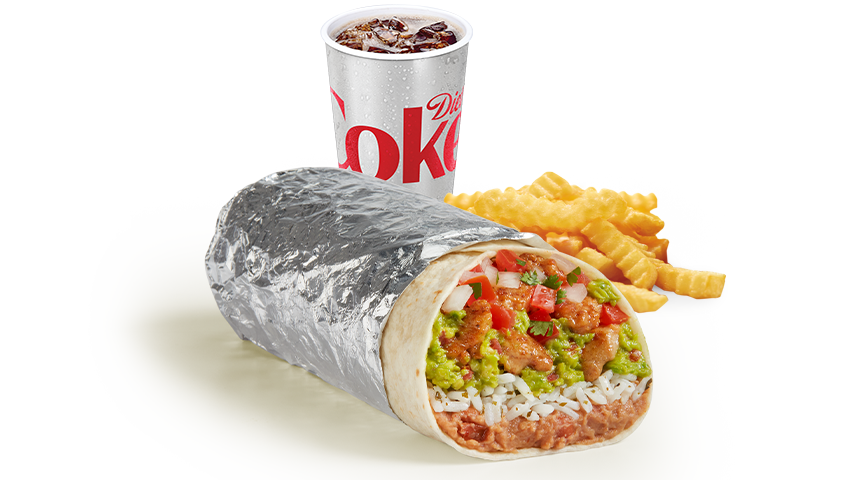 (#5) Epic Grilled Chicken Fresh Guacamole Burrito Meal