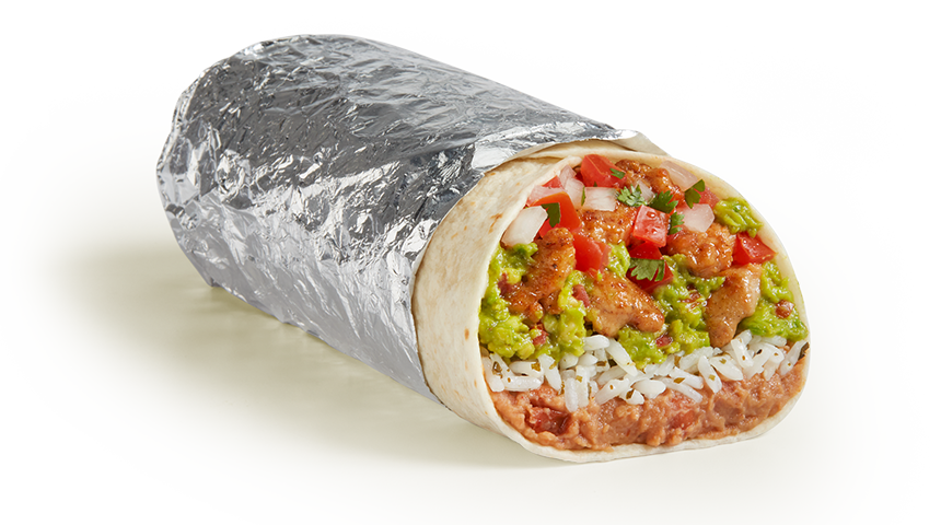Epic Grilled Chicken Fresh Guacamole Burrito